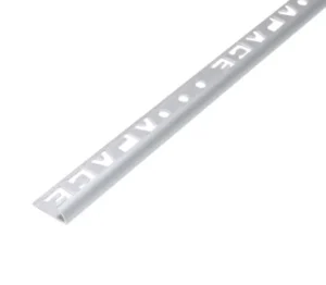 คิ้วอลูมิเนียมโค้ง 7 มม.สีอลูมิเนียมKWA-12