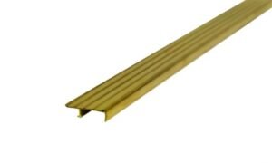 จมูกบันไดทองเหลือง 4 ร่อง AP รุ่น B-40