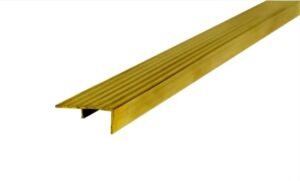 จมูกบันไดทองเหลือง 6 ร่อง AP รุ่น B-80